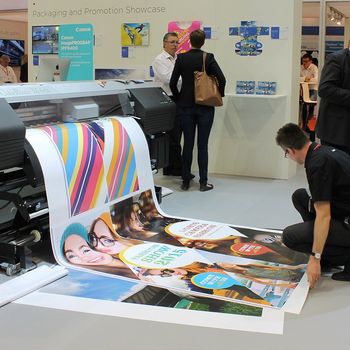 Large format print applications showcase