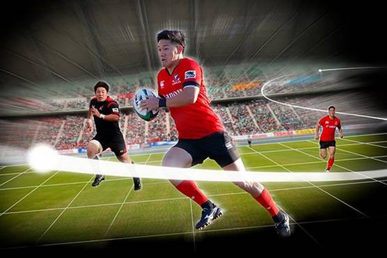 Capturing game-changing video at Rugby World Cup™