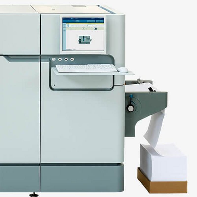 Continuous feed printers