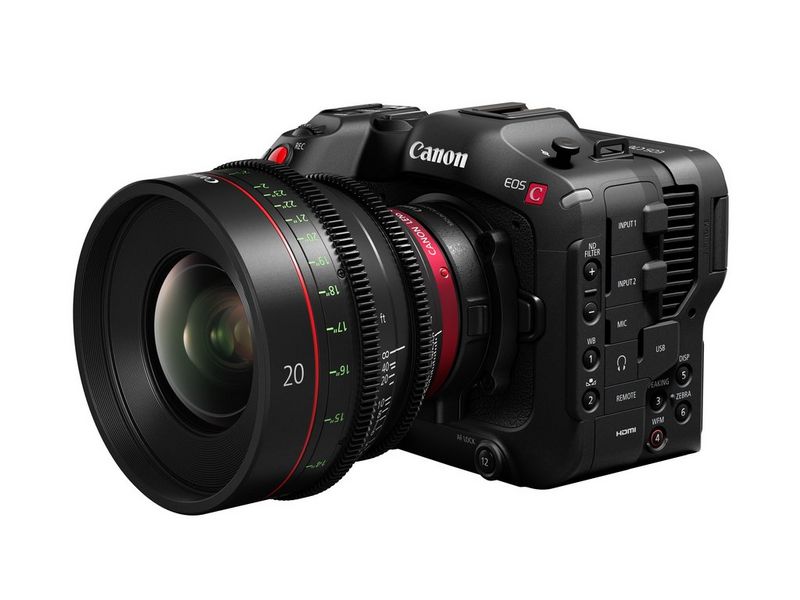 The Canon EOS C70.