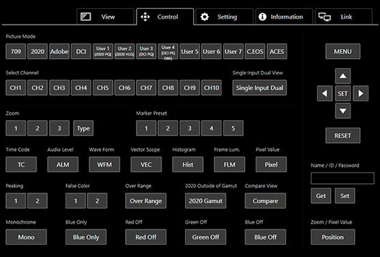 Control / Setting / Link