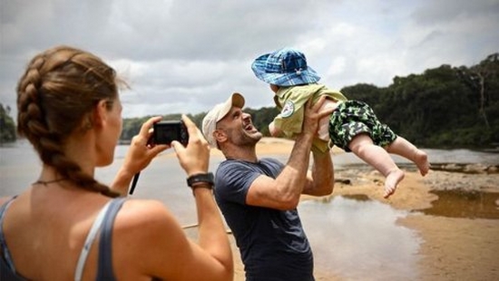 Laura Bingham: conquering the Essequibo River