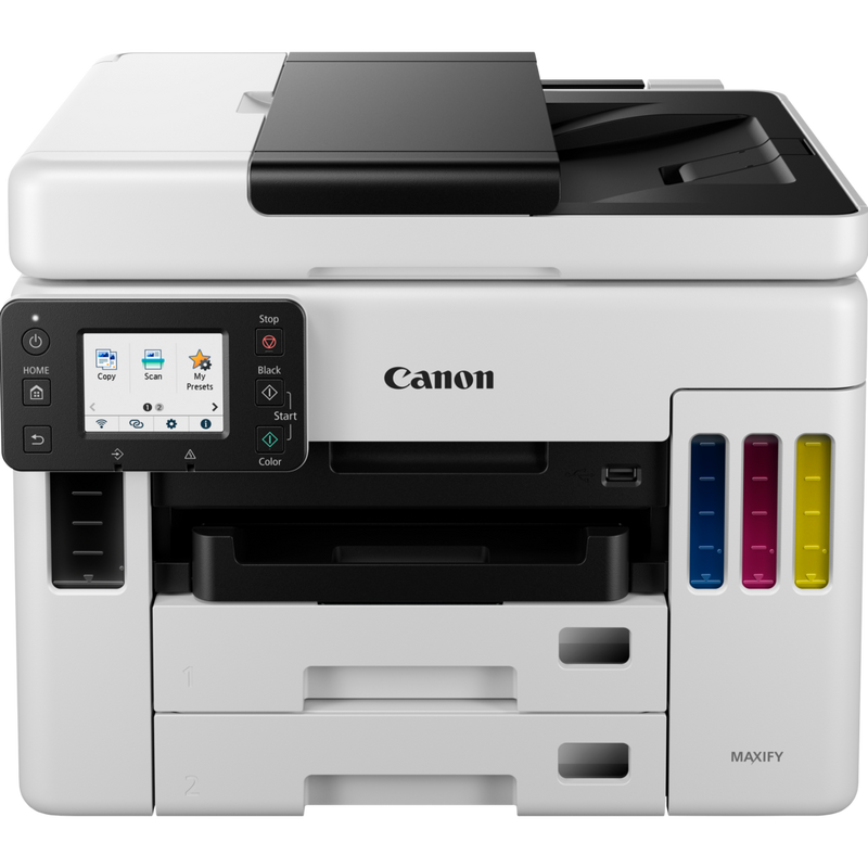 Picture of a Canon printer the MAXIFY GX7050