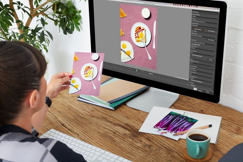 Taking colour prints from Pixma Pro-200 through Free Professional Print & Layout plugin and software