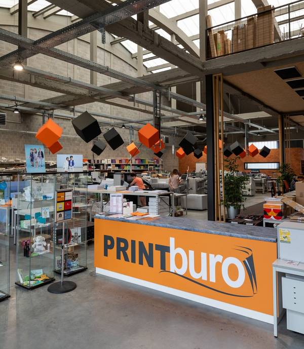 printburo office space and sign
