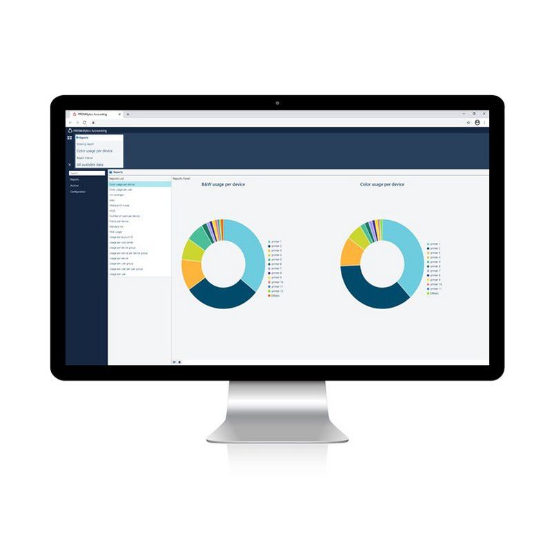 PRISMAlytics Accounting in Monitor