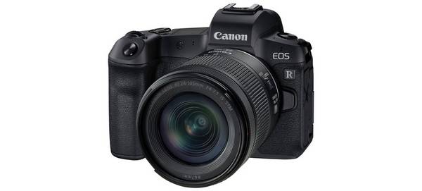The Canon EOS R. 