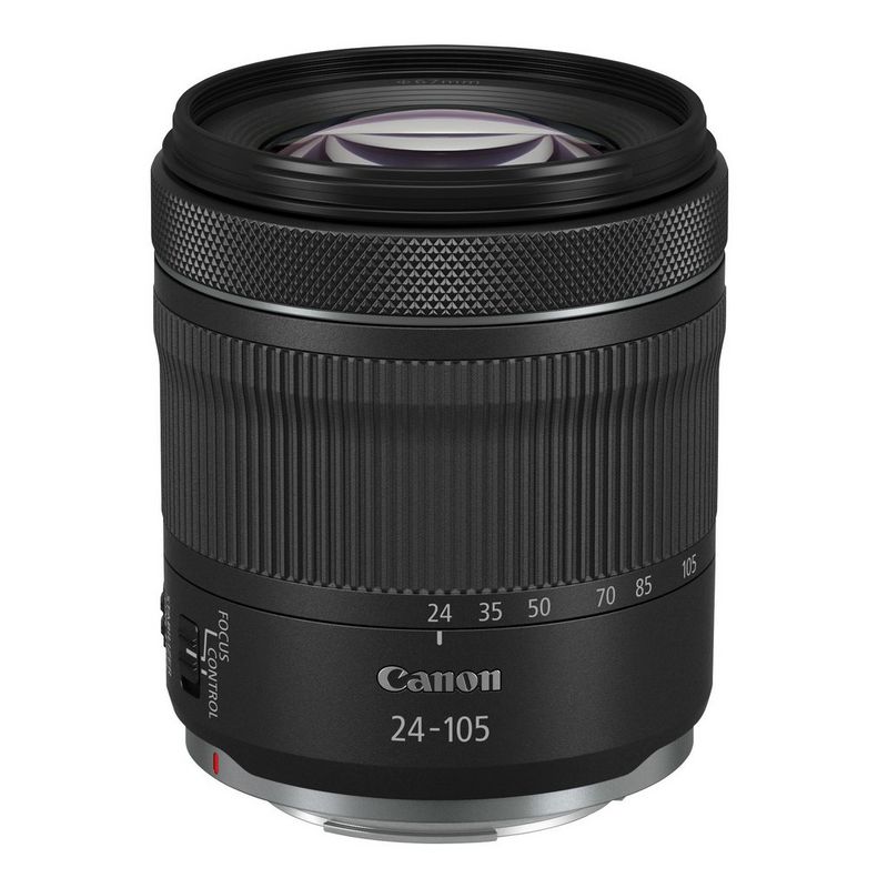 A Canon RF 24-105mm F4-7.1 IS STM lens