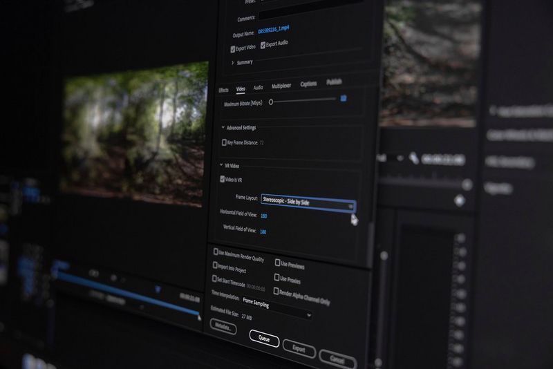 EOS VR-plug-in voor adobe premiere pro