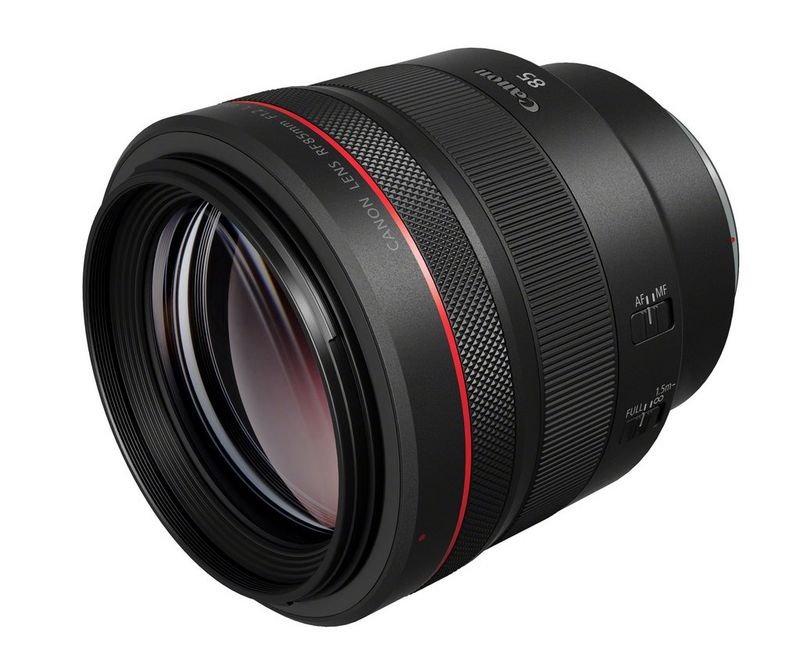 Canon RF 85mm F1.2L USM lens.