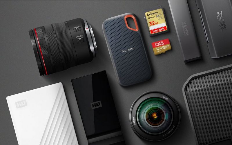 SanDisk and Canon Header