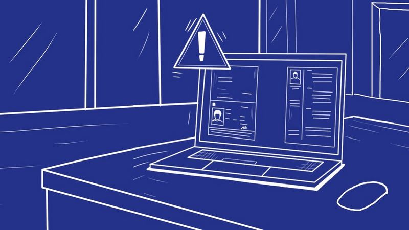 Image representing personal data and sensitive information