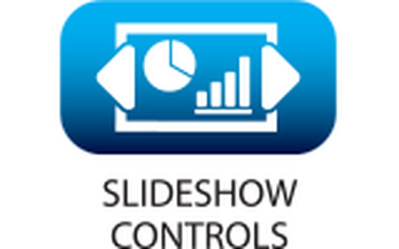 enables discrete control of presentation flow