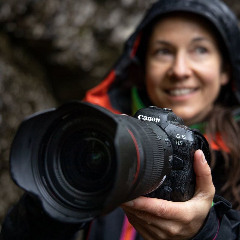 Canon cameras and lenses