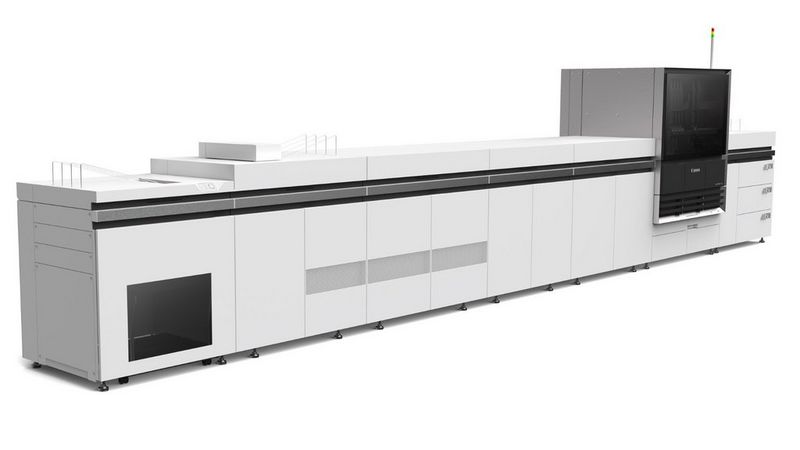 Canon's B3 Sheetfed inkjet press