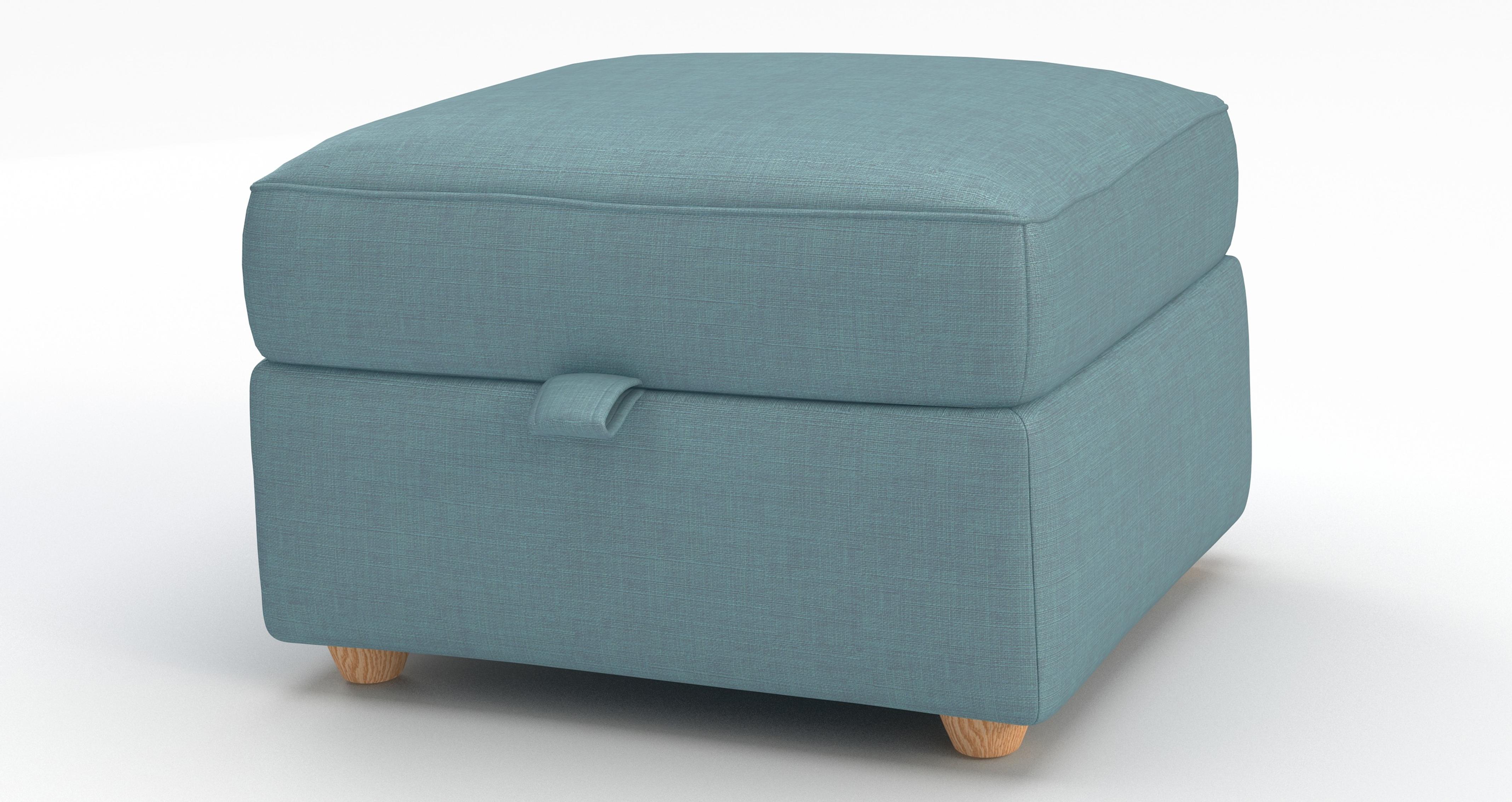 DFS Zuma Sky Blue Fabric Range 3 Seater, 2 Str, Sofa Bed, Armchair or