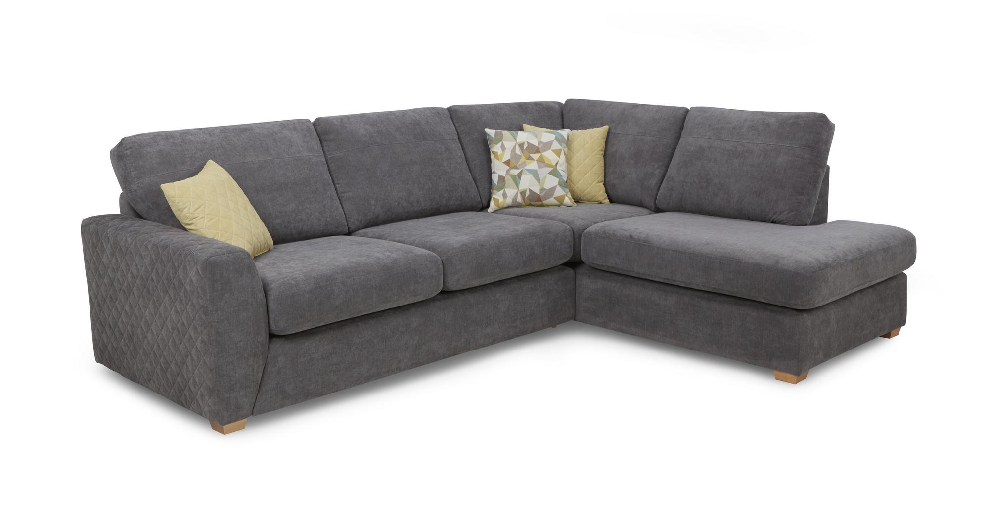 dfs graphite leather sofa