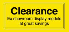 Clearance products at DFS