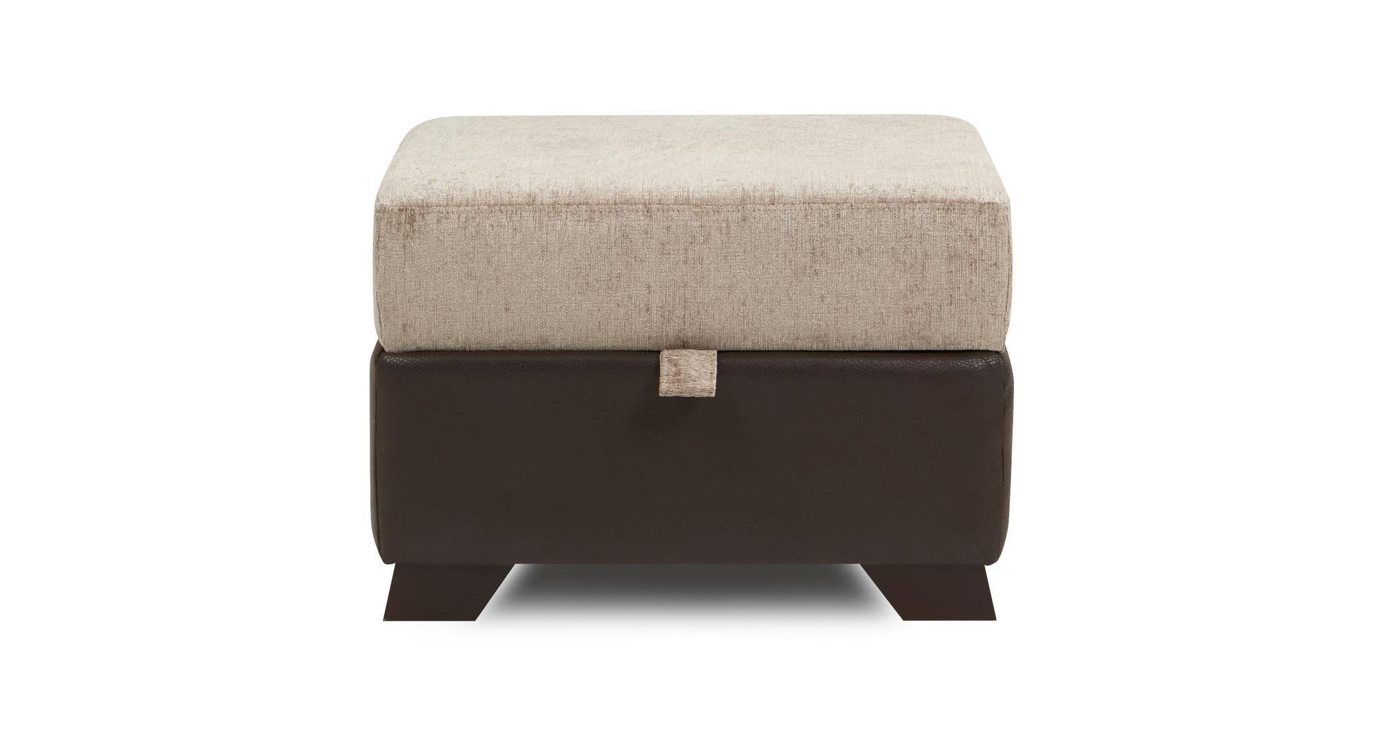 DFS Croft Mink Fabric 2 Seater Deluxe Sofa Bed Storage