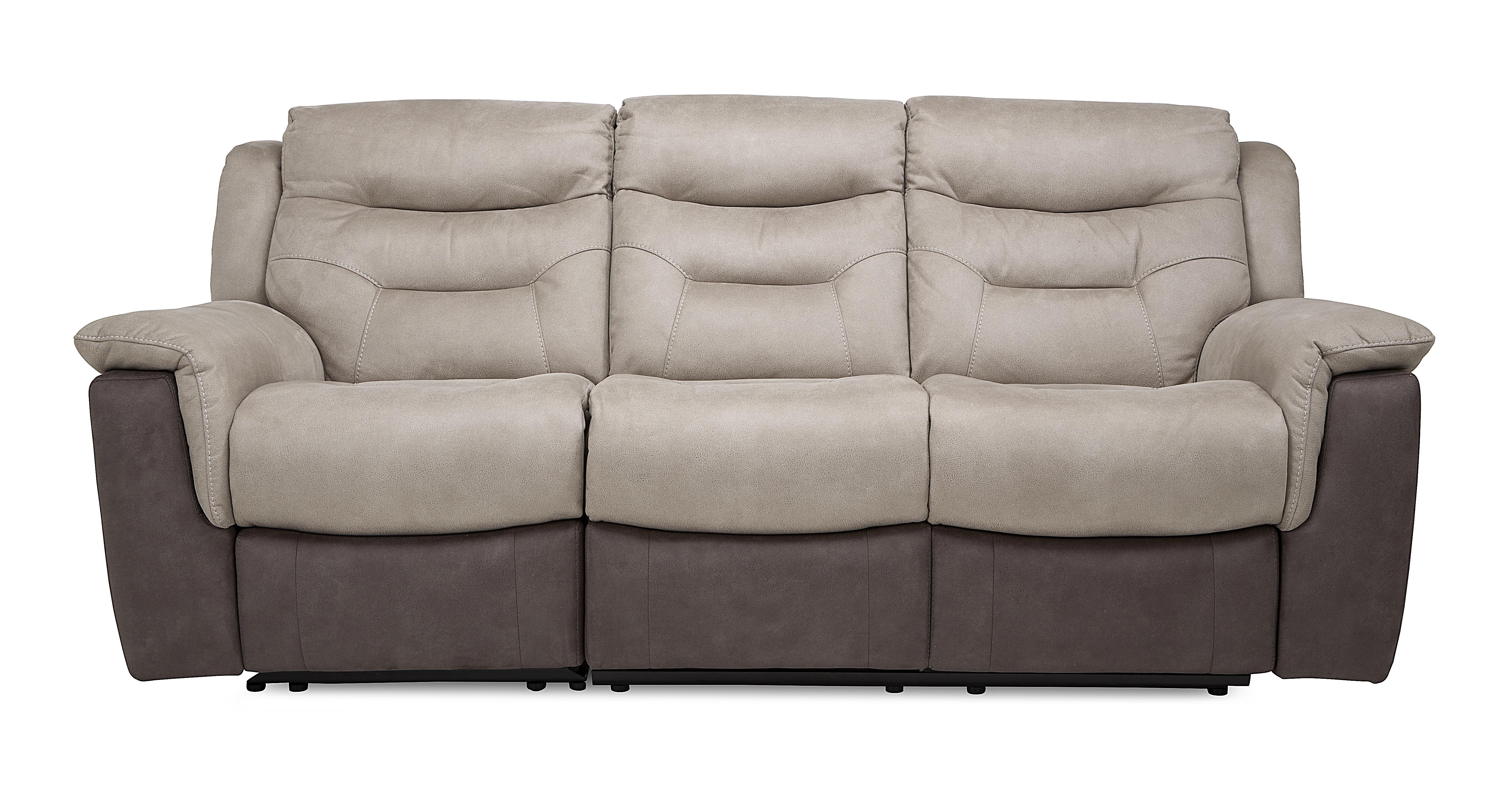 Garrick 3 Seater Manual Recliner Arizona DFS