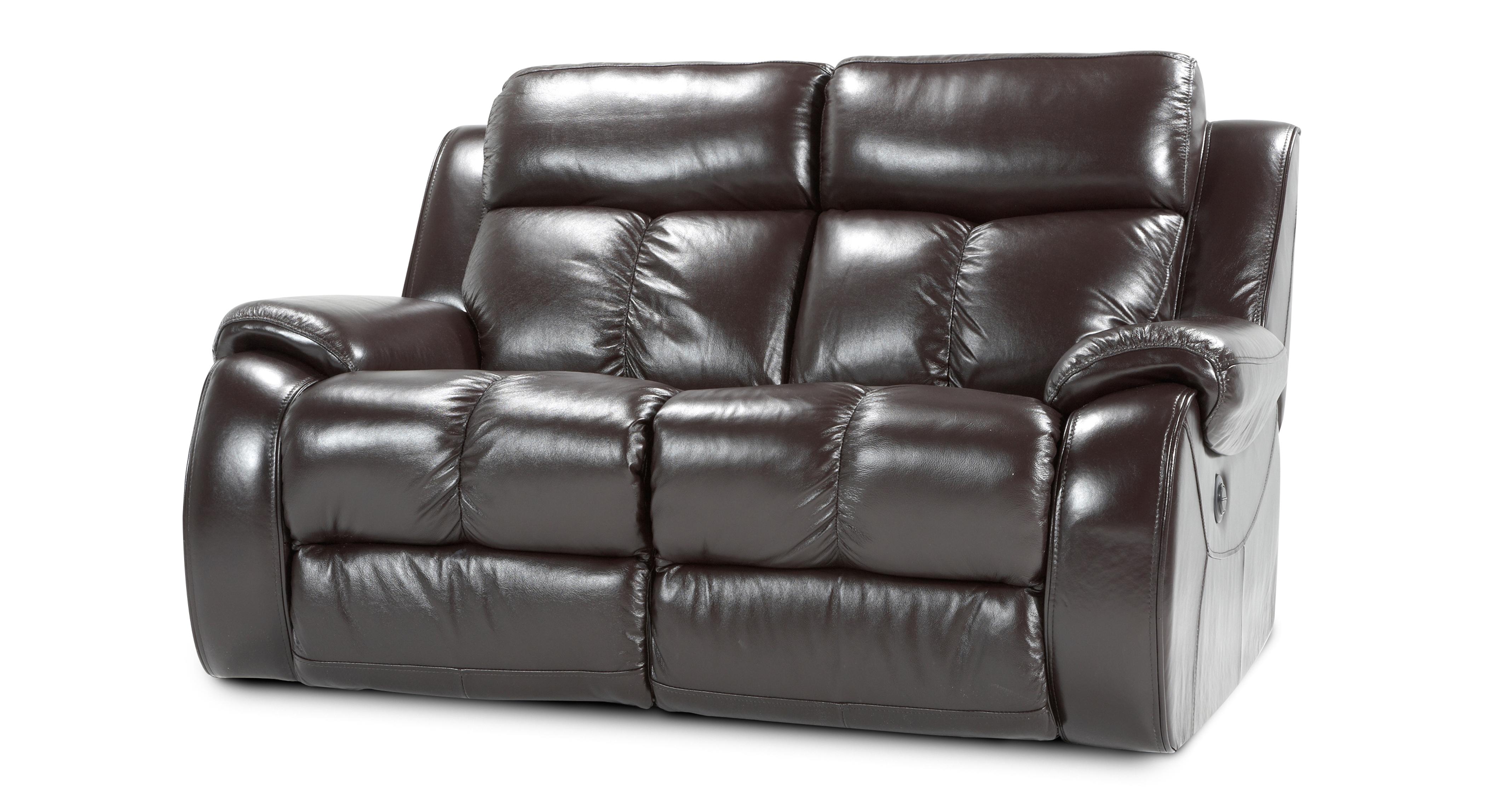 dfs leather electric recliner sofa