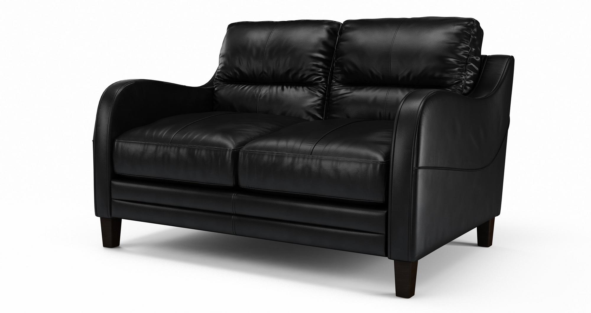 black leather sofa cleaner