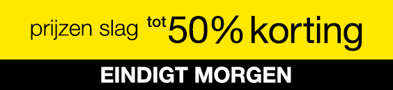 Eindigt Morgen!