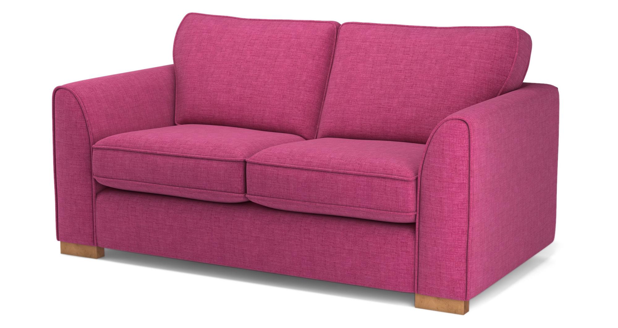 Dfs Revive Orchid Pink Fabric 2 Seater Sofa Ebay