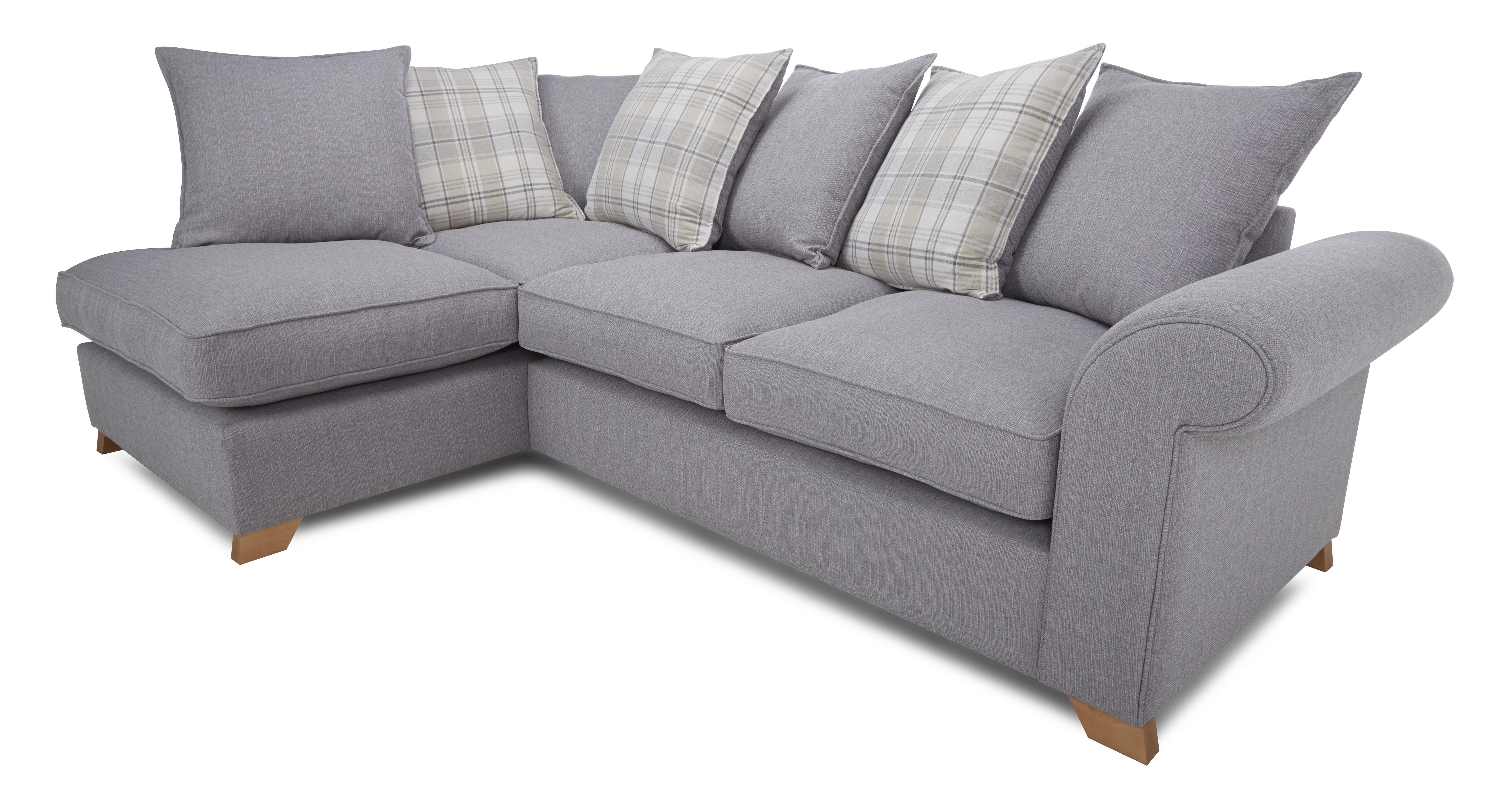 Rupert Right Arm Facing Pillow Back Corner Sofa Rupert DFS