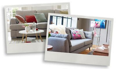 sofa care polaroids