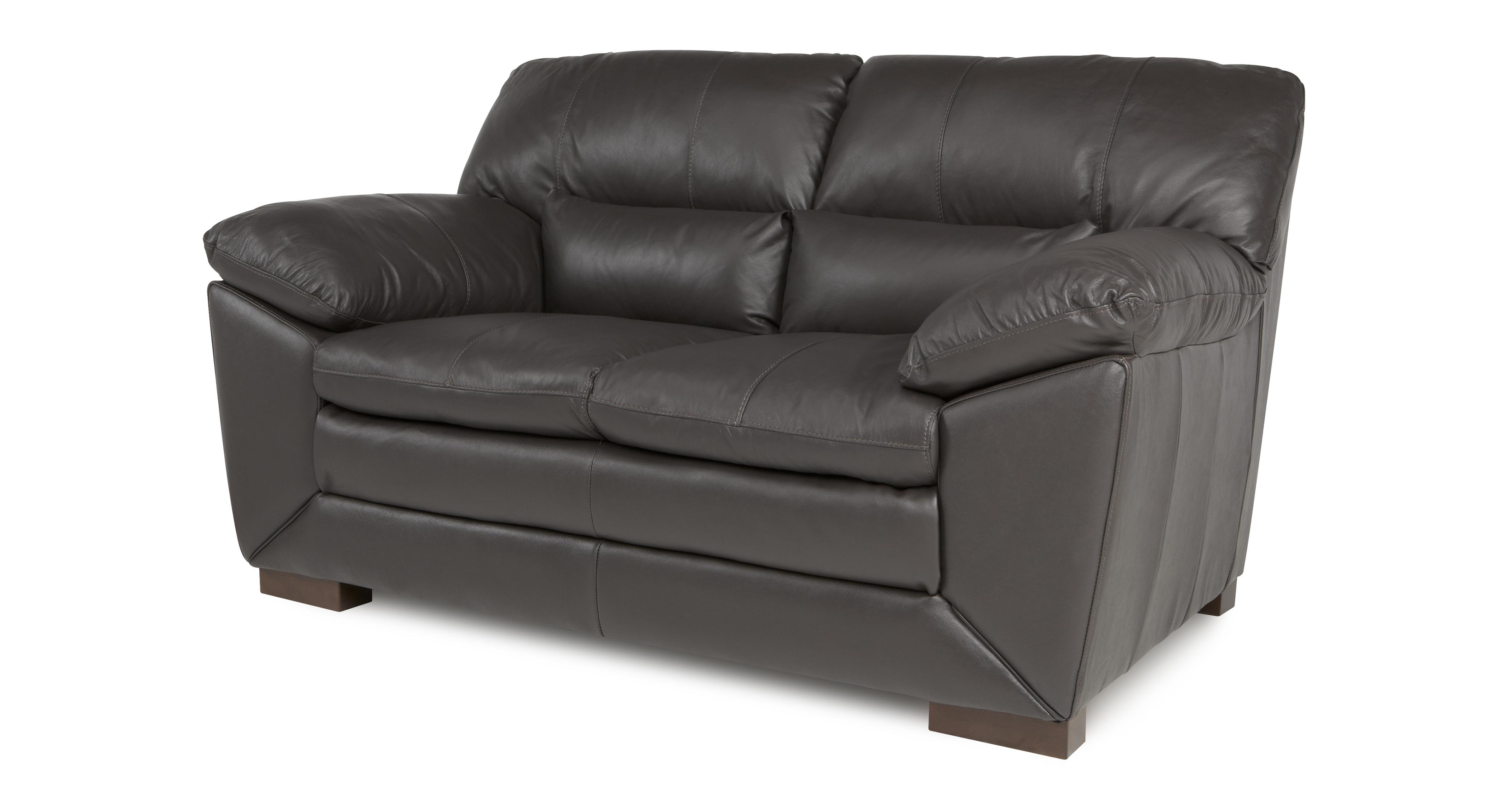 mocha brown leather sofa