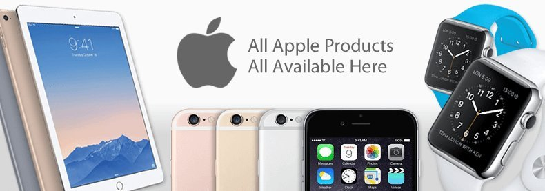 View The Full Apple Range