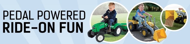 Pedal Powered Ride-On Fun