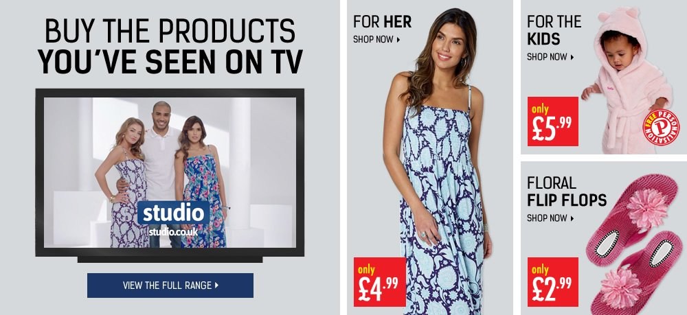 Buy The Products You've Seen On TV