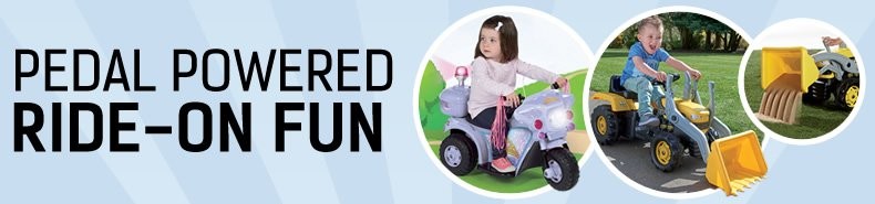 Pedal Powered Ride-On Fun