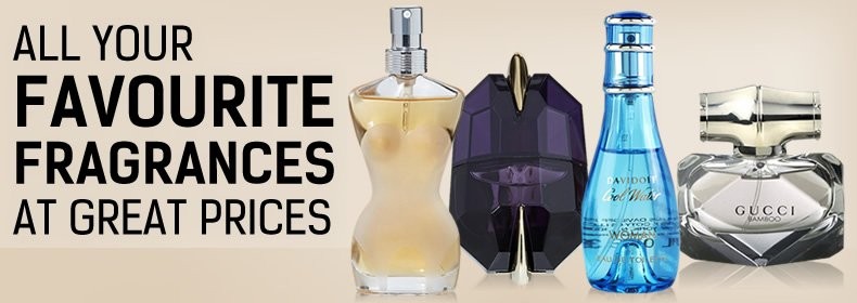 All your favourite fragrances at great prices