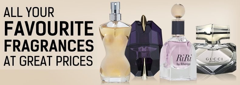 All your favourite fragrances at great prices