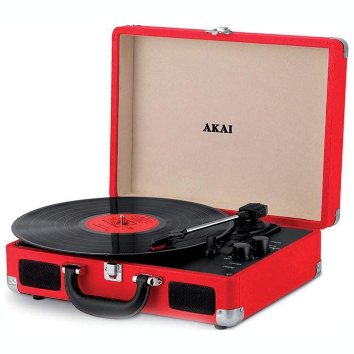 Image for AKAI Bluetooth Rechargeable Suitcase Style Turntable from studio