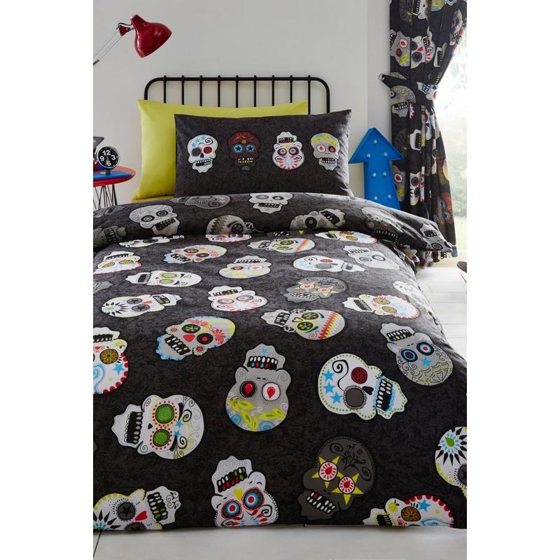 Sugar Skull Duvet Set