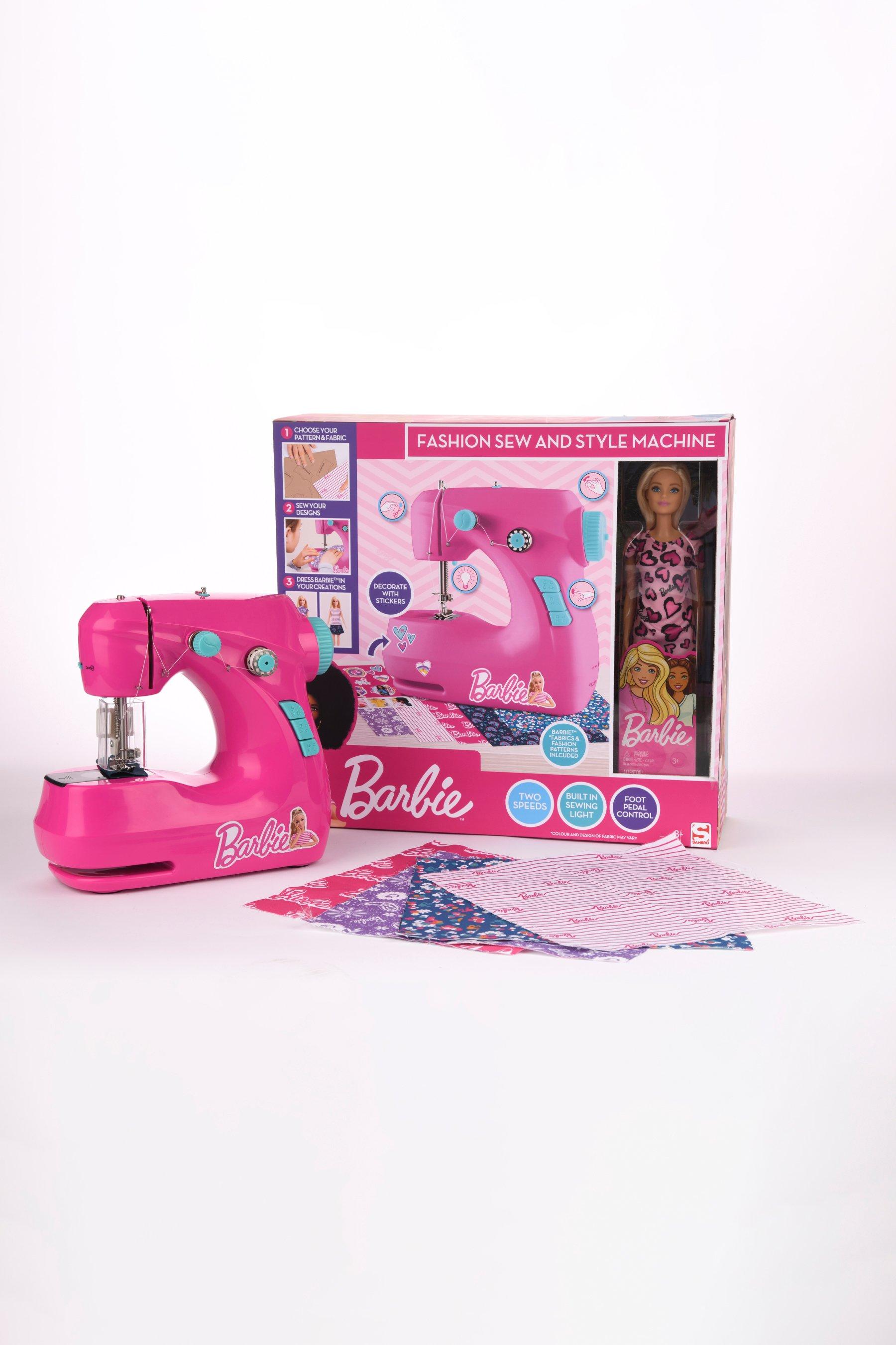 barbie catwalk sewing machine