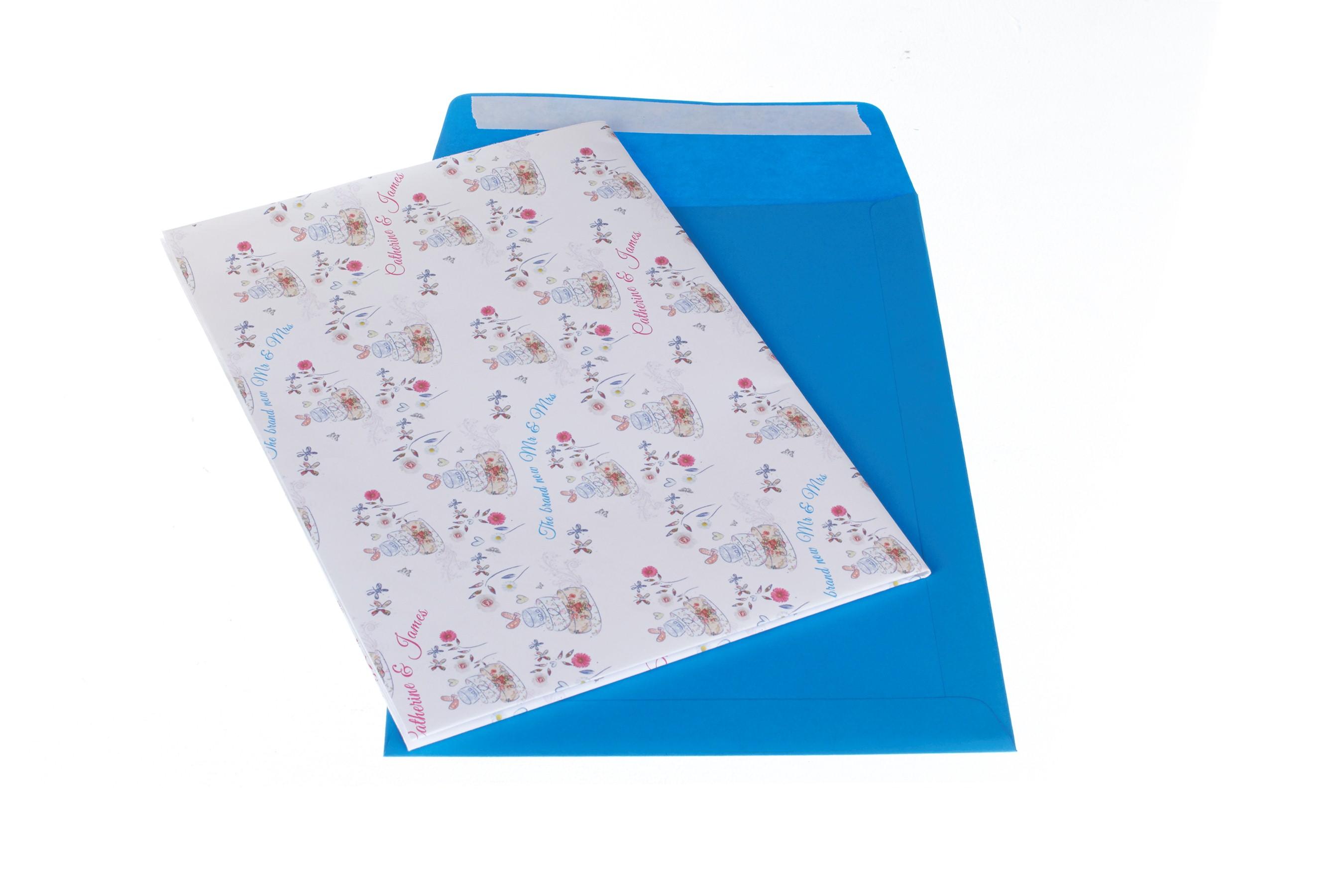 Image for Wedding Cake Personalised Gift Wrap from studio