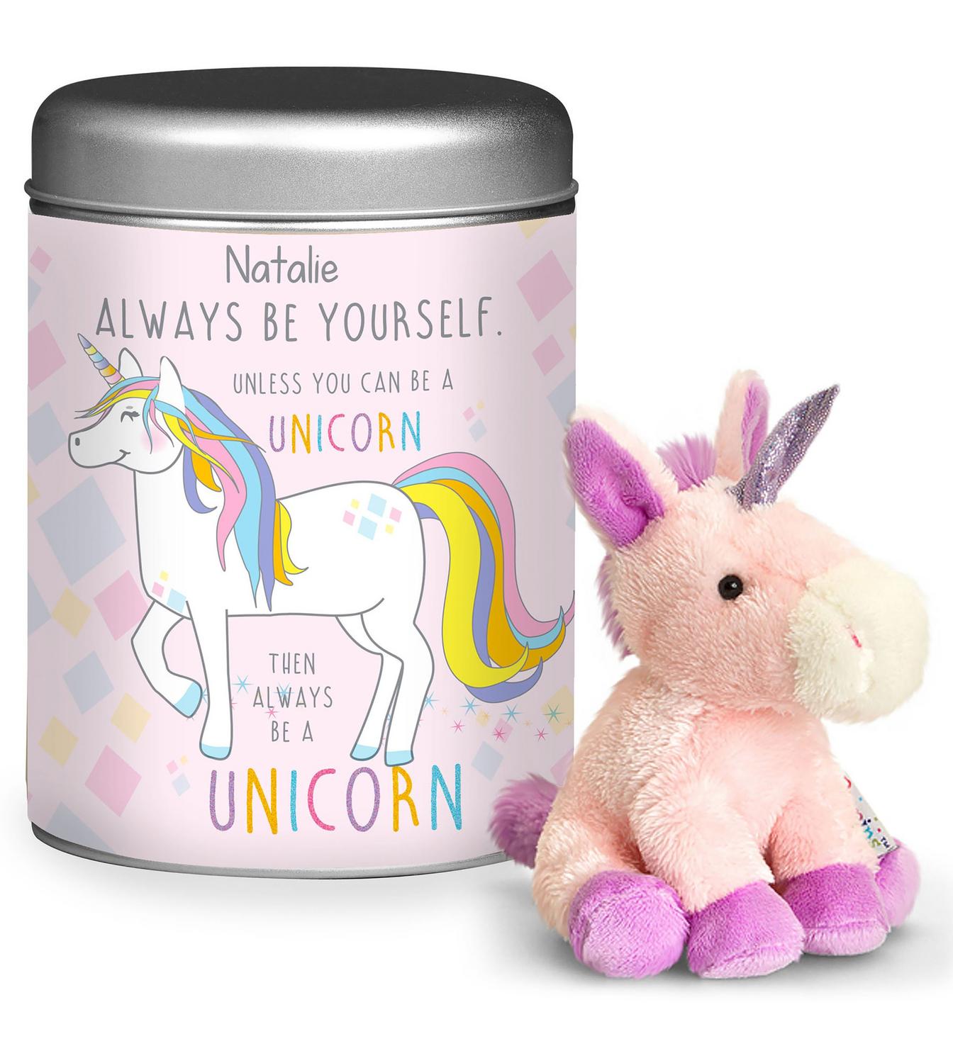 Image for Always Be A Unicorn Teddy In A Tin from studio
