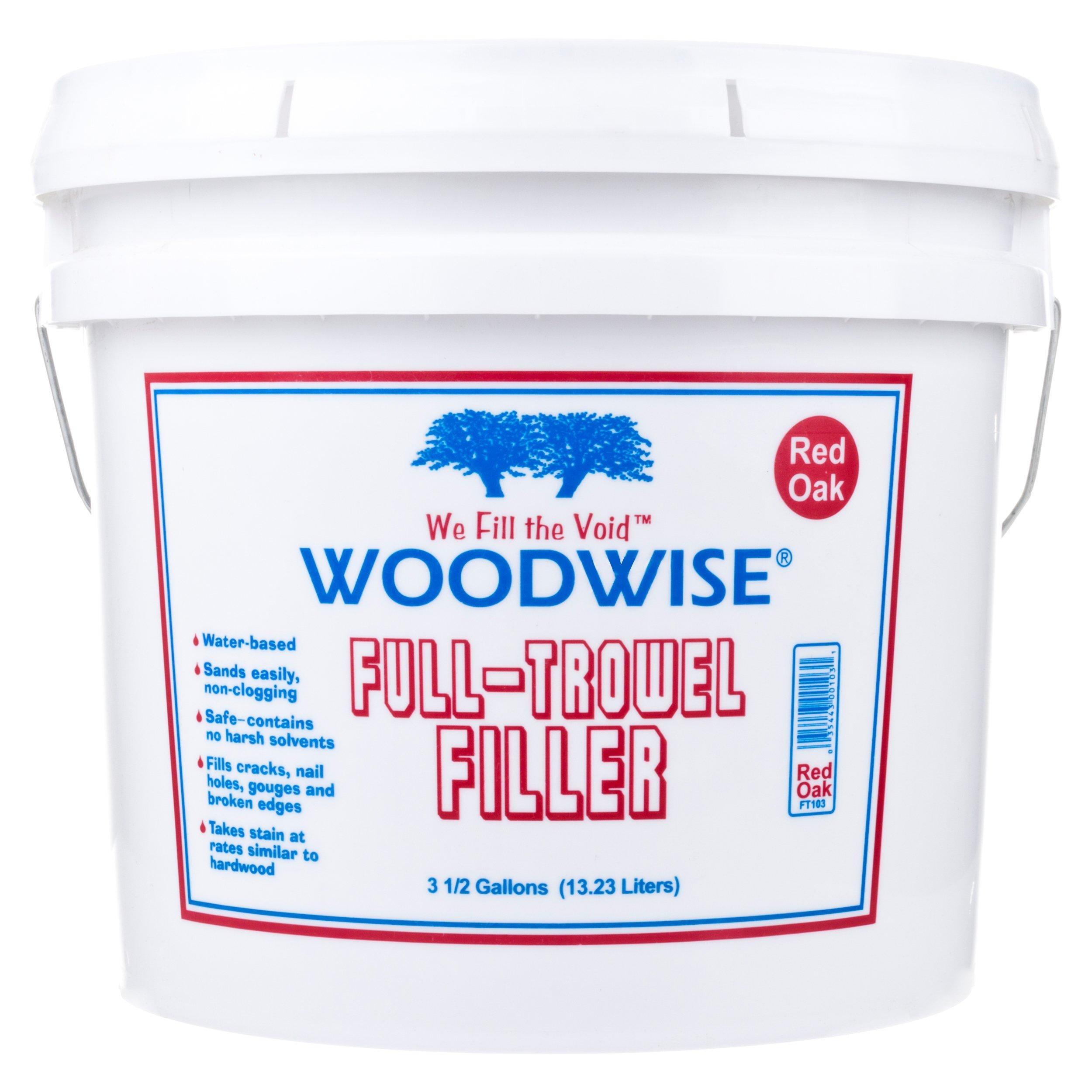 Woodwise Red Oak Full Trowel Filler 3 1 2 Gallon 100018753