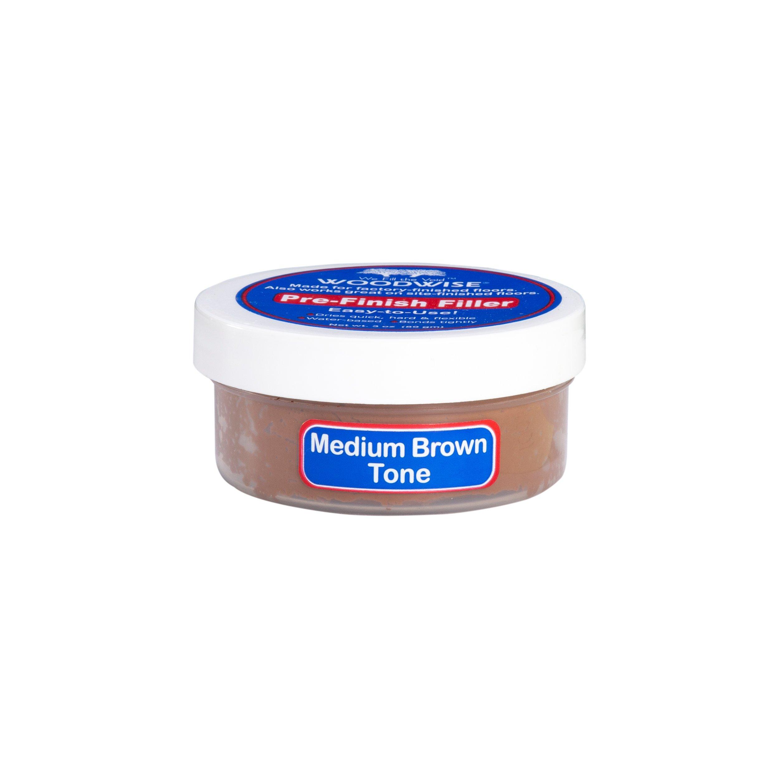 Woodwise Medium Brown Tone Pre Finish Filler 3oz 100018944