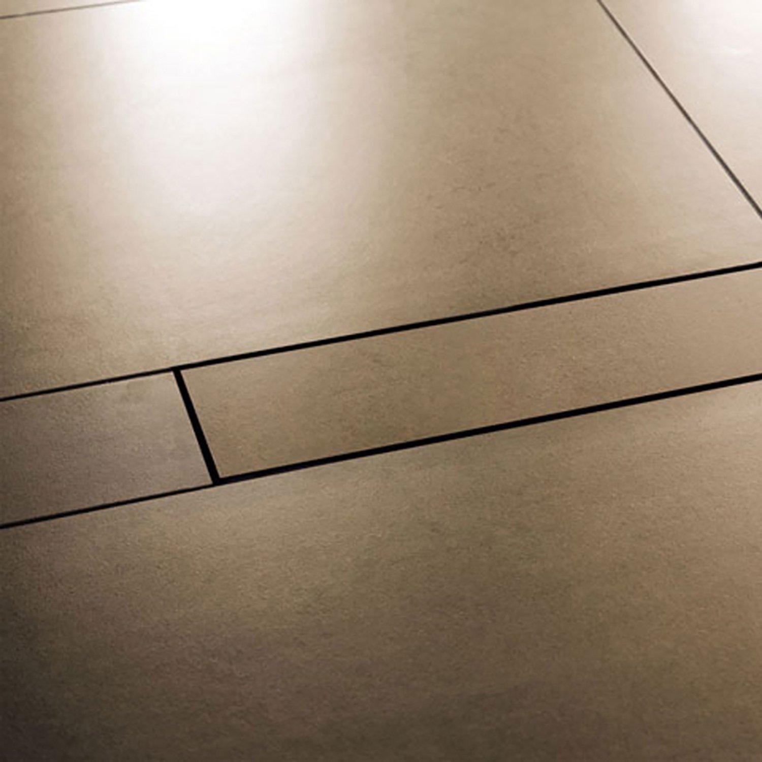 48" Tileable Grate Schluter KerdiLine Frameless Grate Assembly Kit