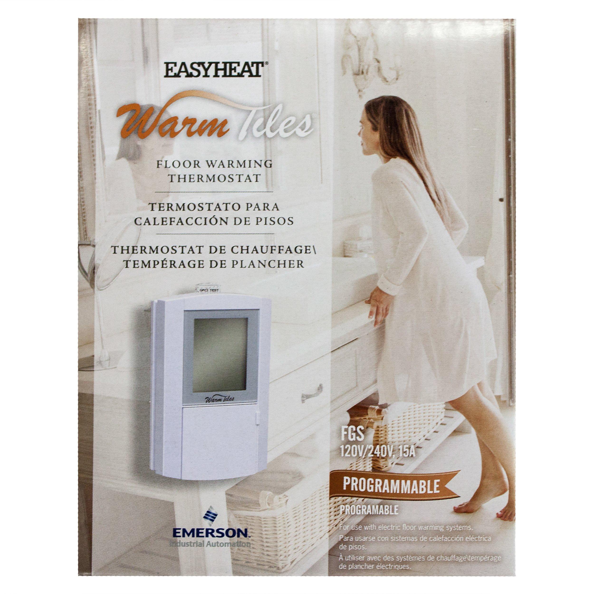 *BRAND NEW* FGS 120V Easyheat Warm Tiles Programable Thermostat