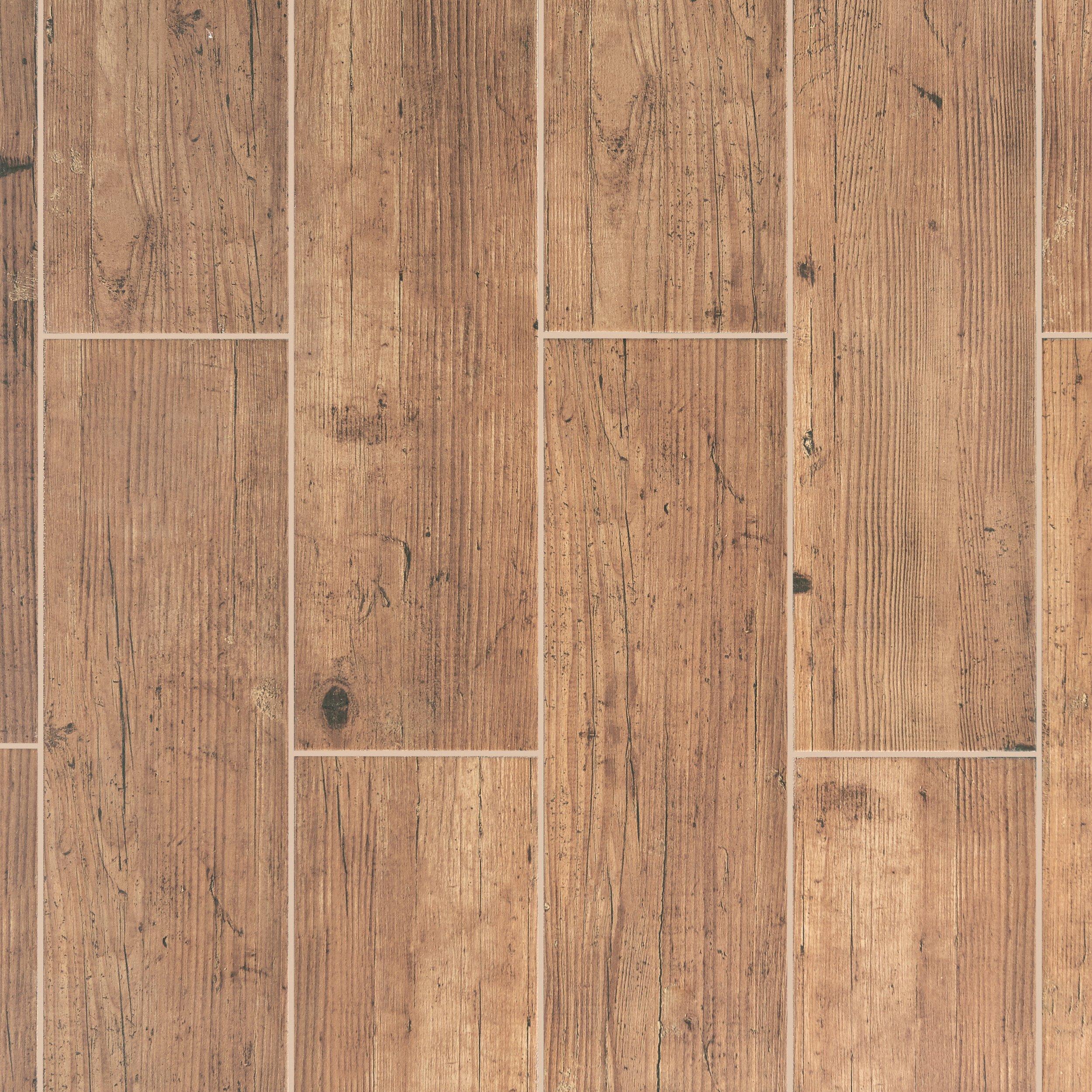 Brunswick Oak Wood Plank Ceramic Tile 7 X 24 100106897 Floor