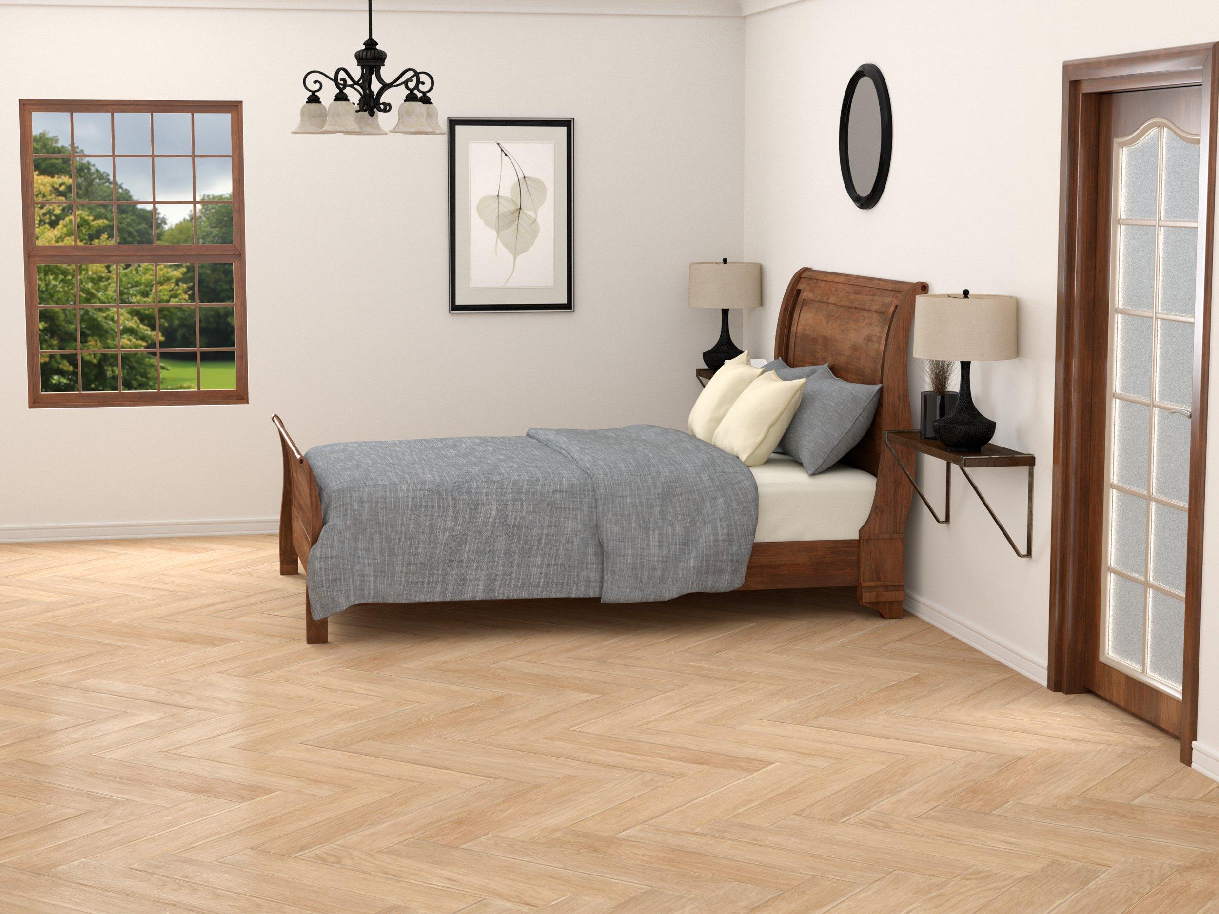 Brighton Natural Wood Plank Ceramic Tile