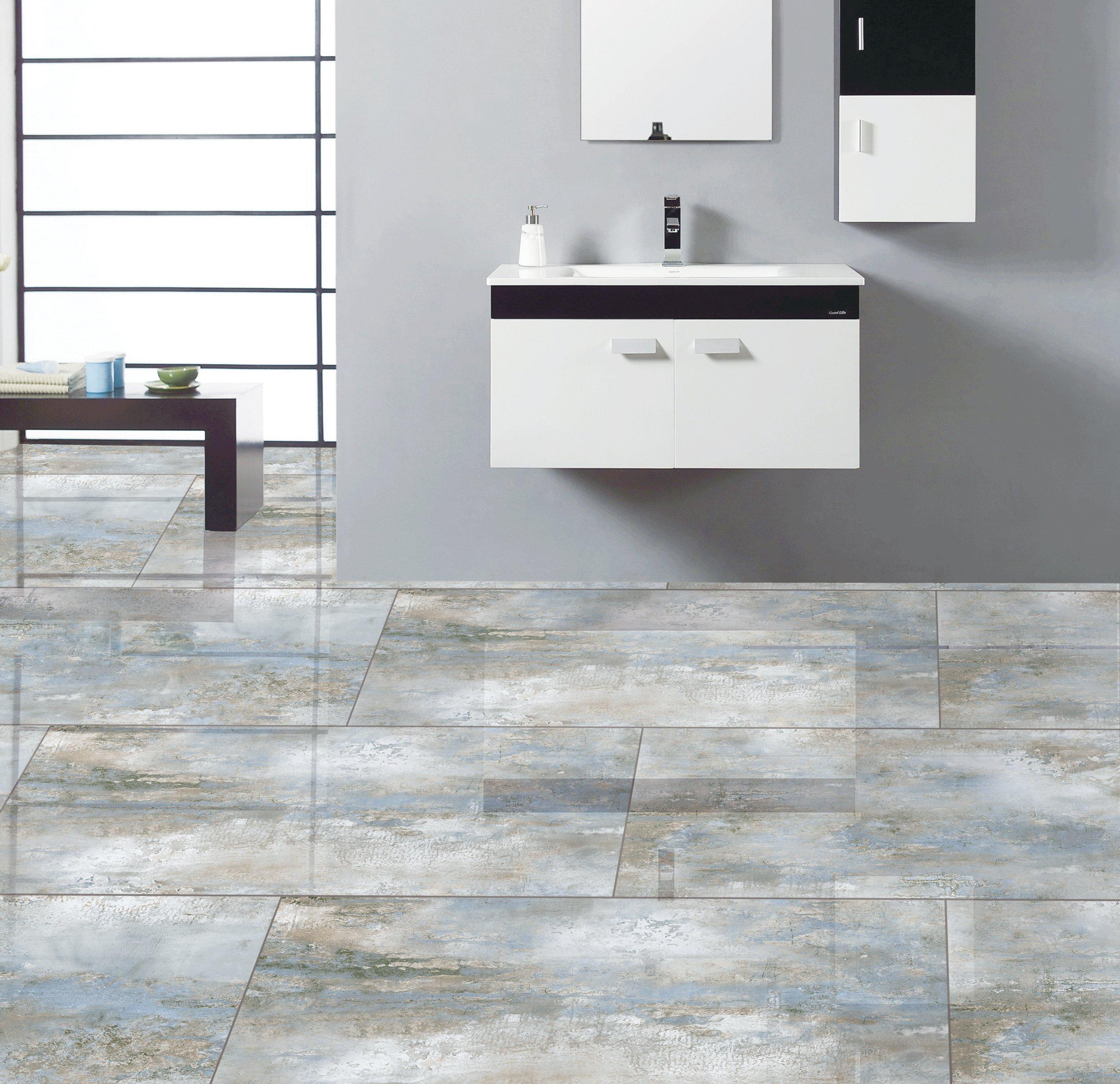 Tranquility Blue Polished Tile 12 X 24 100205392 Floor And Decor