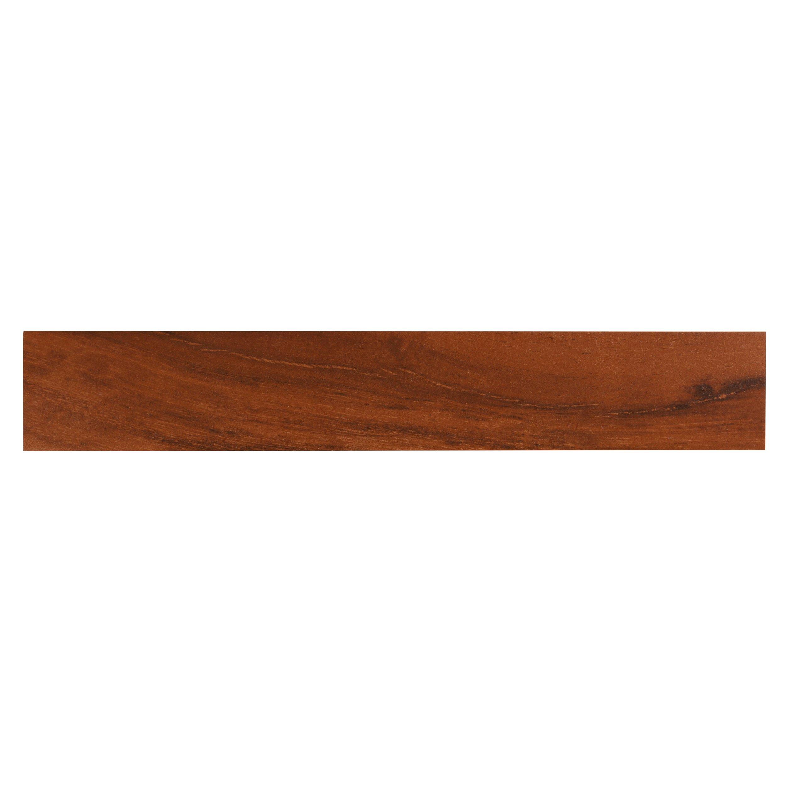 Cottage Grove Red Wood Plank Porcelain Tile 6 X 36 100211150